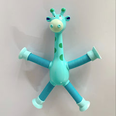 Flexible Suction Cup Giraffe Toy for Kids