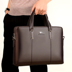 Men's Versatile Business Shoulder Bag Casual Handbag