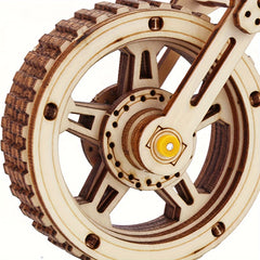 3D Wooden Puzzle Motorcycle Model Kits Halloween Gift