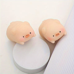 Soft Slow Rebound Squishy Pig Toy for Adults