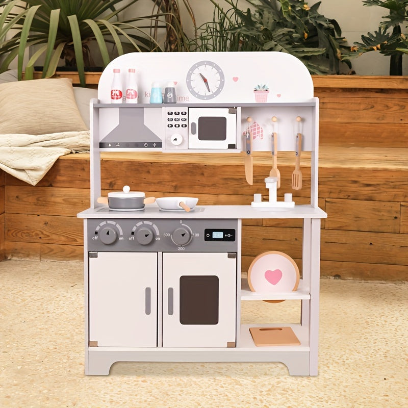 Mini Kitchen Refrigerator Wooden Chef Toy Set, Eid Mubarak