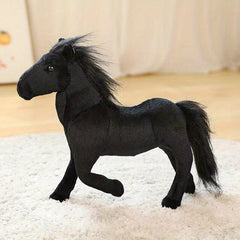Horse Plush Toy Simulation Pony Doll Soft Stuffed Animal