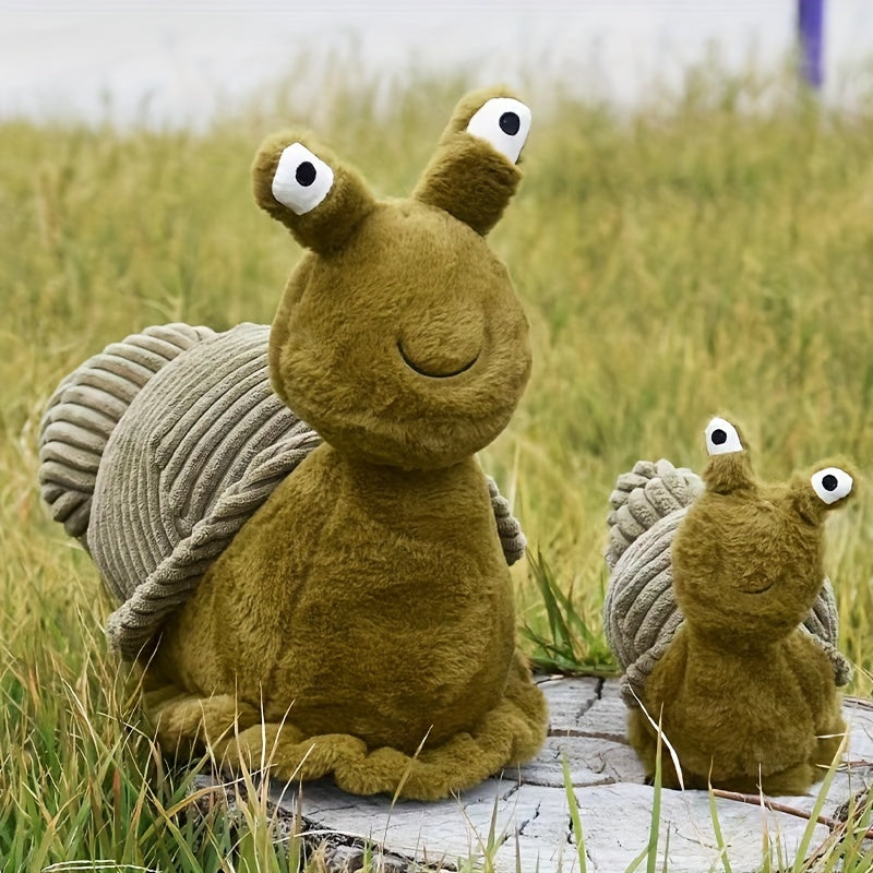 Cute Snail Plush Toy 27 Soft Doll for Halloween & Christmas