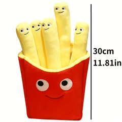French Fries Plush Stuffed Toy Sofa Pillow Car Accessories