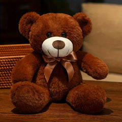 Bow Tie Ribbon Teddy Bear Plush Toys - Gift for Special Occasions