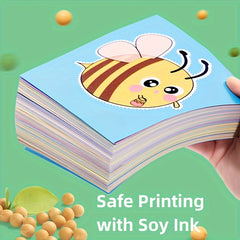 Animal Paper Cutting Craft Kit - DIY Paper Art Set with Animal Designs