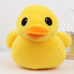 Large Yellow Duck Plush Toy Cartoon Stuffed Animal for Kids & Babies