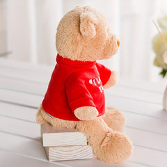 Love You Teddy Bear Plush Toy Gift 11"