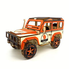 Wooden 3D Puzzle Cottages All Terrain Vehicle Models Kit