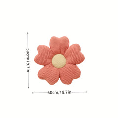 Five Petals Flower Cushion 19.7in Compression Bag Packaging Six Colors