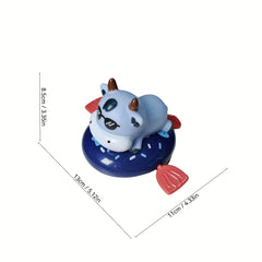 Surfing Cow Water Spray Toy Interactive Bath Play Companion for Youngsters