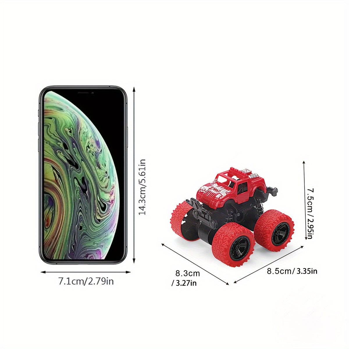 360 Stunt Off-road Stunt Car Inertial Toy Halloween Gift