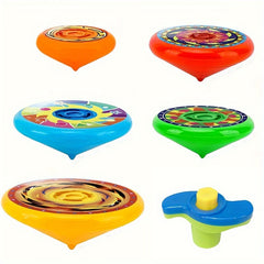 5pcs Colorful Spinning Toys for Group Play - Party Favors & Holiday Gifts