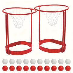 Interactive Head Mounted Basketball Hoop Game