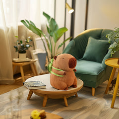 Cute Capybara Plush Toy - Soft Stuffed Animal for Car Decor