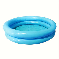 Compact Inflatable Swimming Pool Durable PVC Double Layer Round
