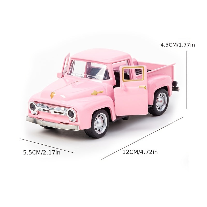 Alloy Vintage Truck Model Kids Toys Parts Huili Car Model Boy Toy