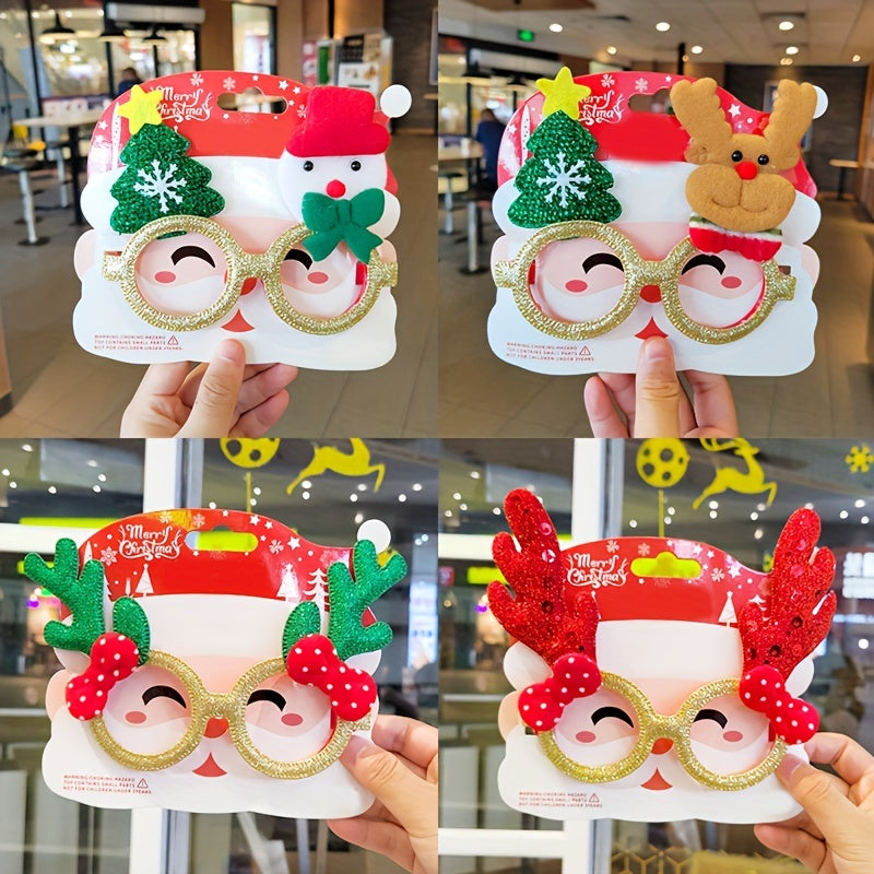 Christmas Party Glasses Frames - Holiday Themed Eyewear for All Ages