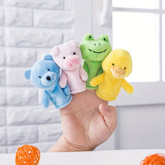 Justbecause Finger Puppets - Adorable Animal Friends for Early Learning