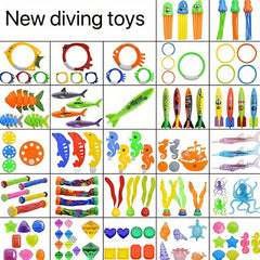 3 Pack Diving Swimming Toys Set Underwater Water Grass Toys