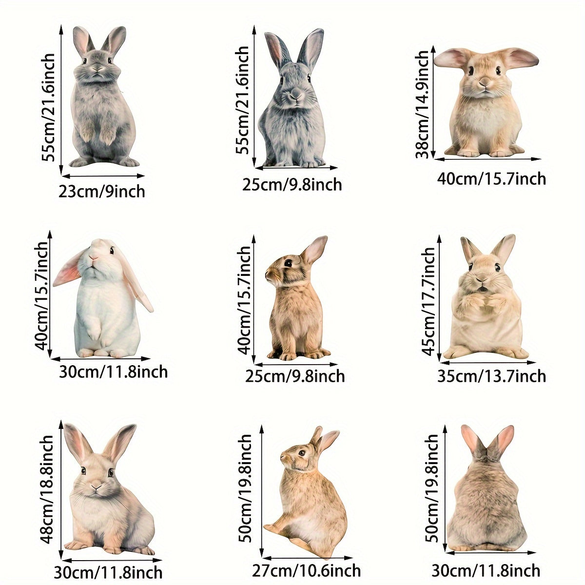 Easter Bunny Pillowcase Soft & Durable Cover