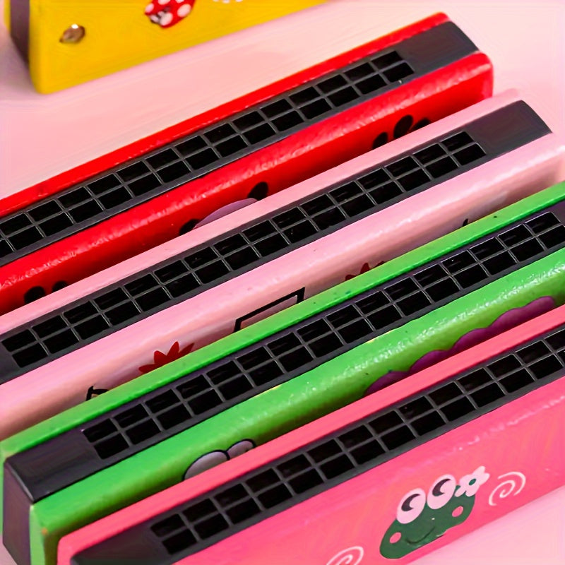 16 Hole Harmonica Toy Instrument for Kids, Musical Toy for 3-6 Years