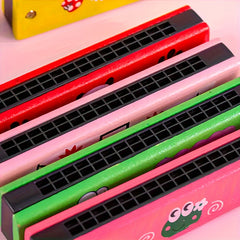 16 Hole Harmonica Toy Instrument for Kids, Musical Toy for 3-6 Years
