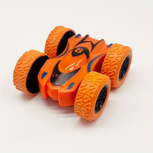 Inertia Stunt Toy Cars 4 Pack Dual Sided Flipping Vehicles