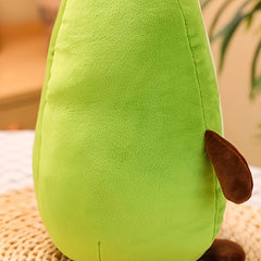 Avocado Plush Toy Stuffed Animal Pillow Soft Polyester Blend Gift for Youngsters