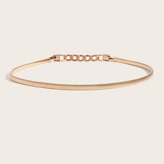 Golden Chain Elastic Waist Belt for Women