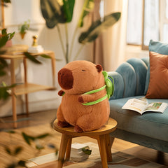 Cute Capybara Plush Toy - Soft Stuffed Animal for Car Decor