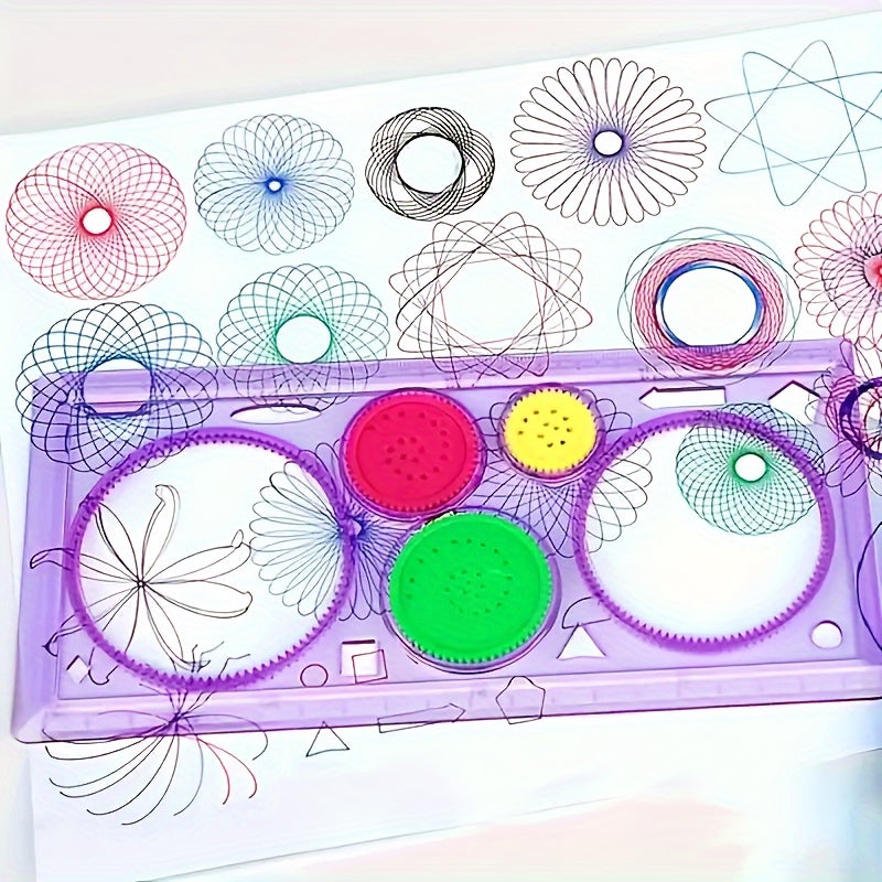 Spirograph Geometric Ruler Art Toy for Kids