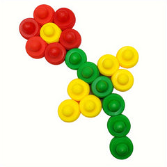Plastic Stacking Rings Toy for Kids 3-6 Years