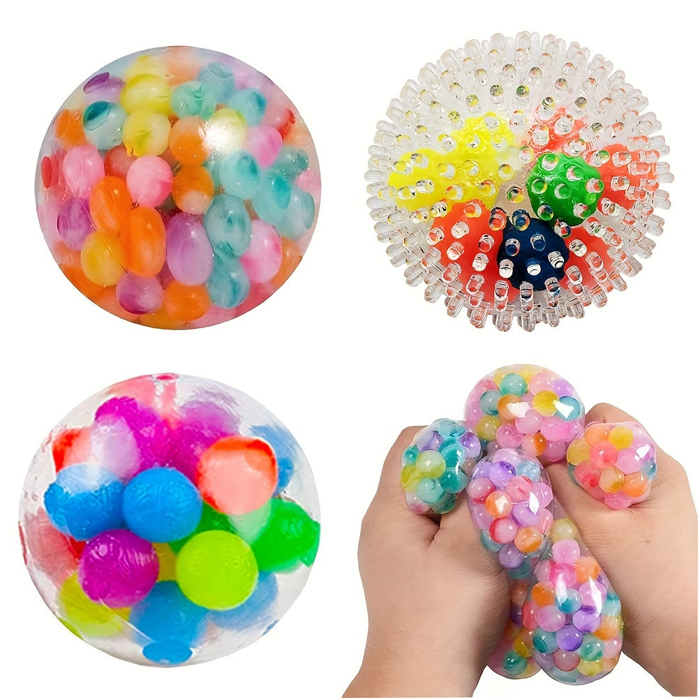 3pcs Water Beads Squeeze Balls Fidget Toys