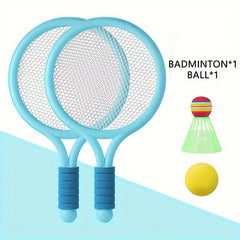 GIRLA Kids' Racket Set for Fun Indoor Outdoor Play with Ball