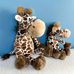 Realistic Plush Giraffe Toy for Kids 0-3 Years - Cuddly Stuffed Doll
