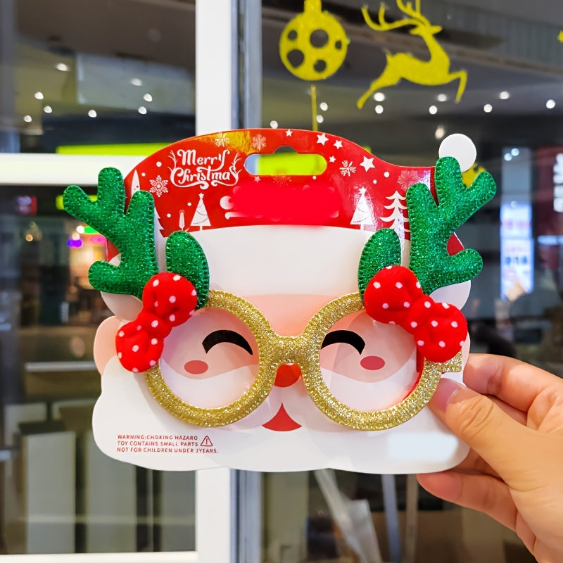 Christmas Party Glasses Frames - Holiday Themed Eyewear for All Ages