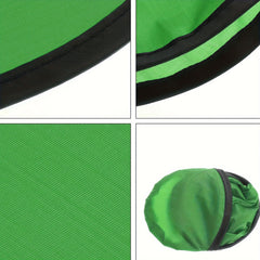 8pcs Nujoyco Foldable Fan & Flying Disc Set Lightweight Portable Hand Fans