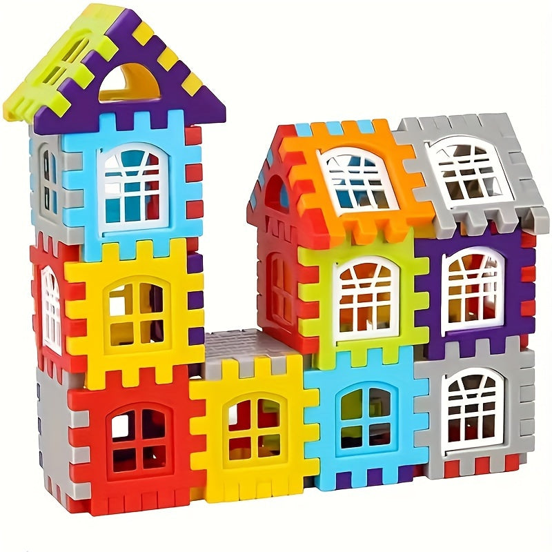 100 Pieces DIY Block Set Square Building Blocks Educational Toy