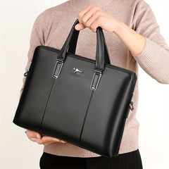 Men's Versatile Business Shoulder Bag Casual Handbag