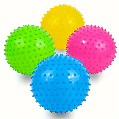 Spiky Massage Beach Ball, Stretchy Fun Favor, Christmas Gift in Random