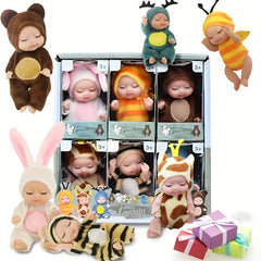 6pcs Baby Dolls Pajama Fairy Toy 10 Animal Princess Doll Gift