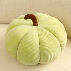 Molutian Fluffy 3D Pumpkin Plush Pillow for Halloween & Thanksgiving Decor