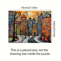 1000pcs Giant Jigsaw Puzzle for Adults Telescope Inspired Closure Challenging