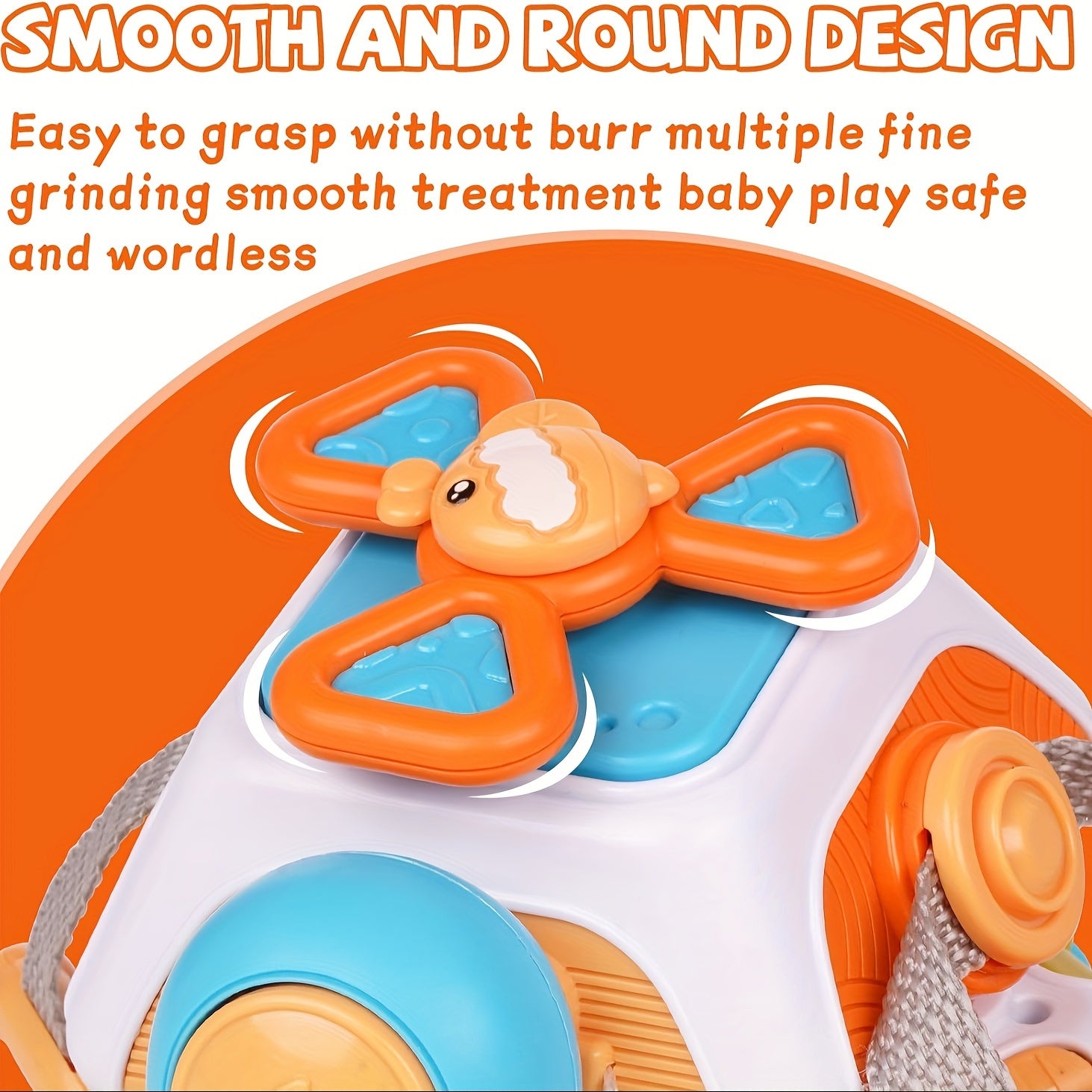 Activity Cube Toy Hand Catching Ball Educational Toy Sensory Fine Motor Skills