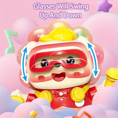 Dance Star Interactive Lion Robot Toy with Lights & Music for Young Kids