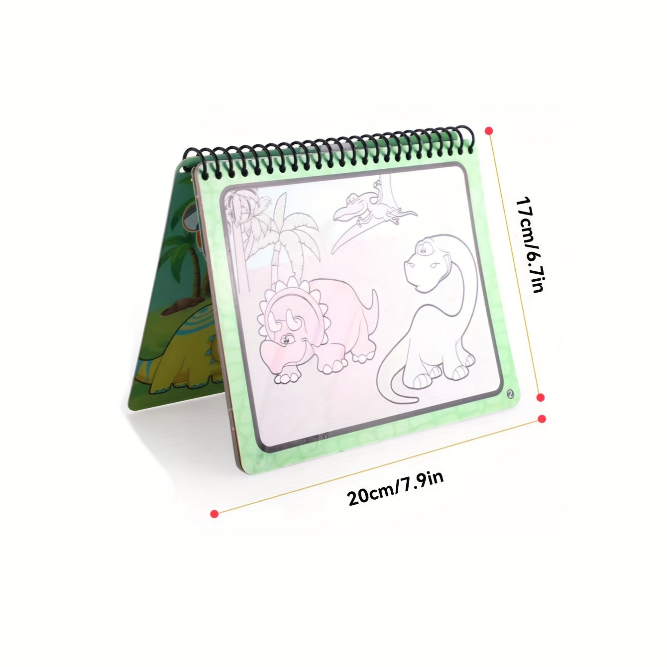 Magic Water Painting Book for Kids - Reusable Graffiti Coloring Book