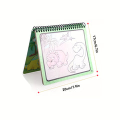 Magic Water Painting Book for Kids - Reusable Graffiti Coloring Book