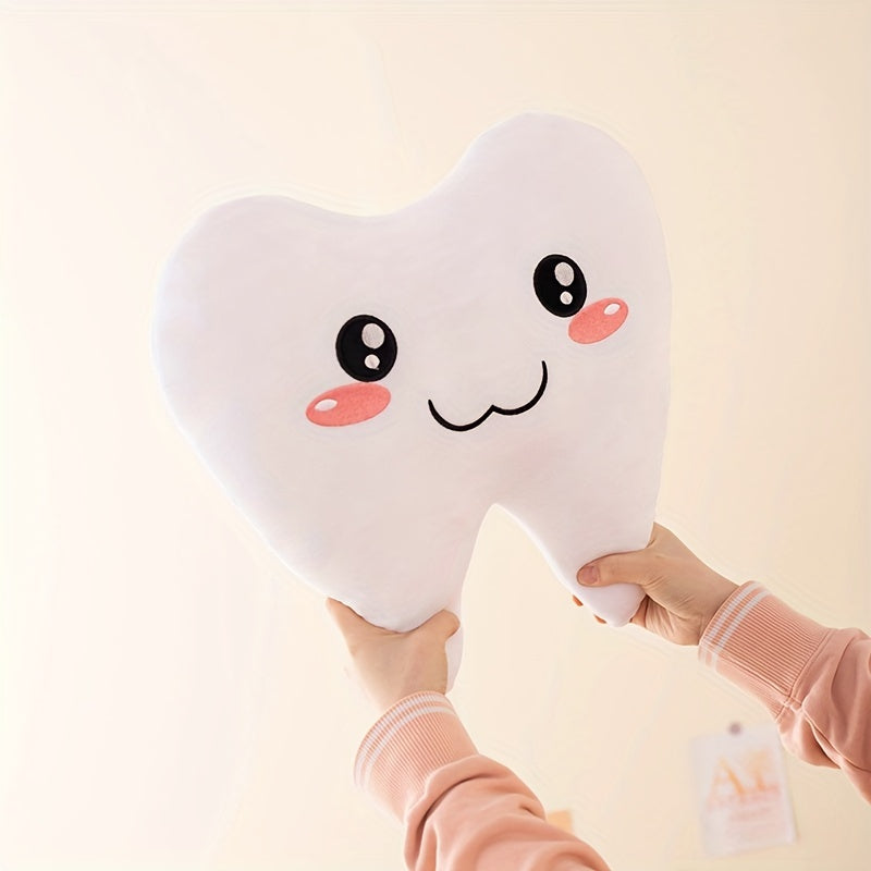 Funny Tooth Plush Toy Teeth Pillow Dolls Fairy Pillow Soft Stuffed Dental Gift