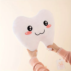 Funny Tooth Plush Toy Teeth Pillow Dolls Fairy Pillow Soft Stuffed Dental Gift